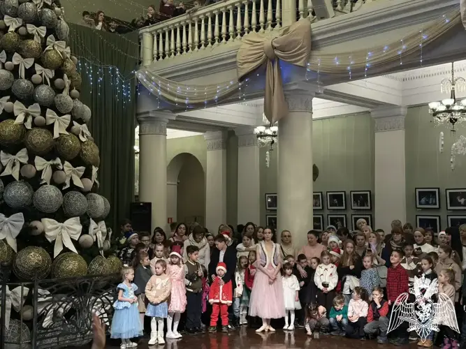 Дети росгвардейцев – гости губернаторской елки в Воронеже