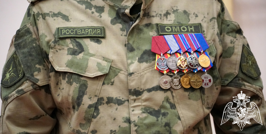 В День образования ОМОН и ОМОН (на транспорте) в Воронеже отличившихся сотрудников спецподразделений отметили медалями, почетными грамотами и благодарностями