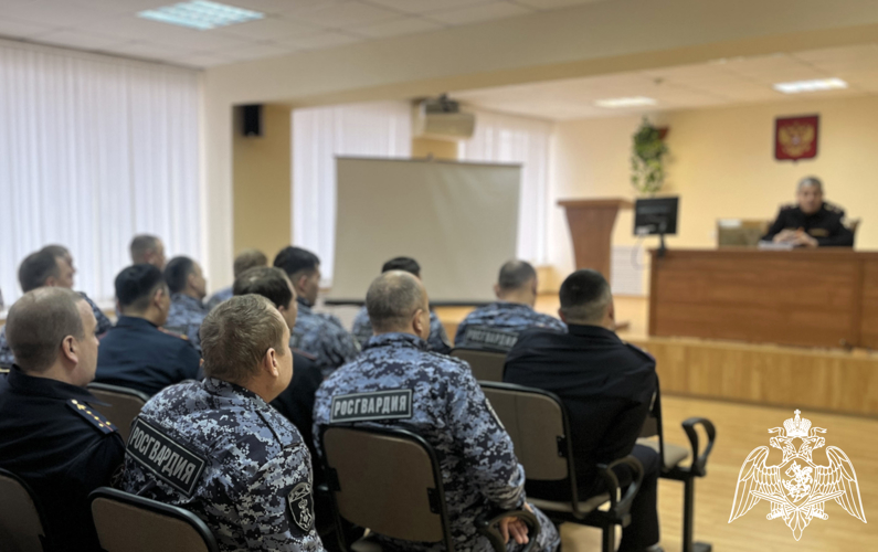 В Управлении вневедомственной охраны по Воронежской области прошел семинар для командиров и заместителей рот регионов