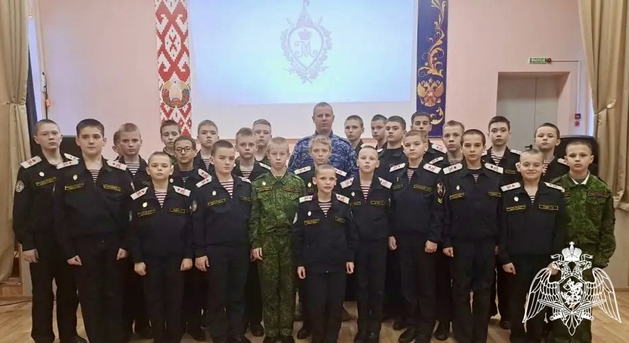 Открытый урок для профильных классов Росгвардии, посвященный дню освобождения Воронежа от немецко-фашистских захватчиков,  прошел в Михайловском кадетском корпусе 