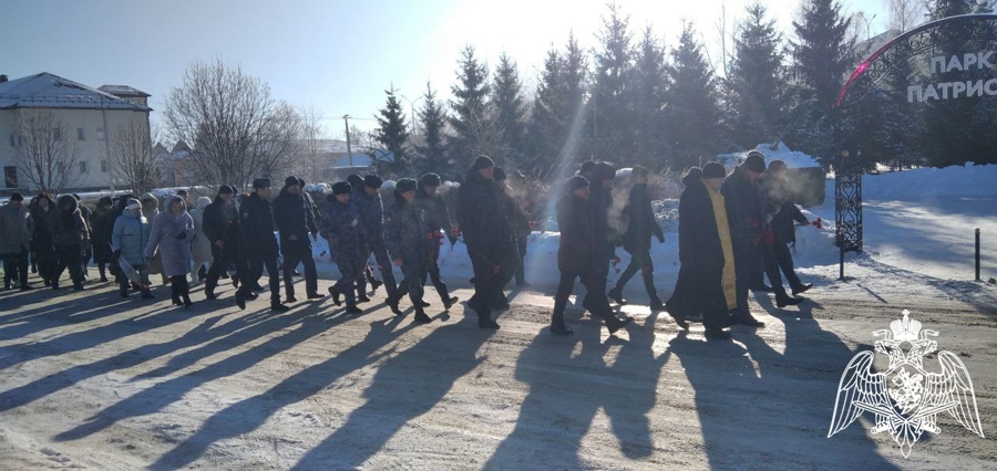В Воронежской области росгвардейцы почтили память героев, освободивших Воронеж от немецко-фашистских захватчиков