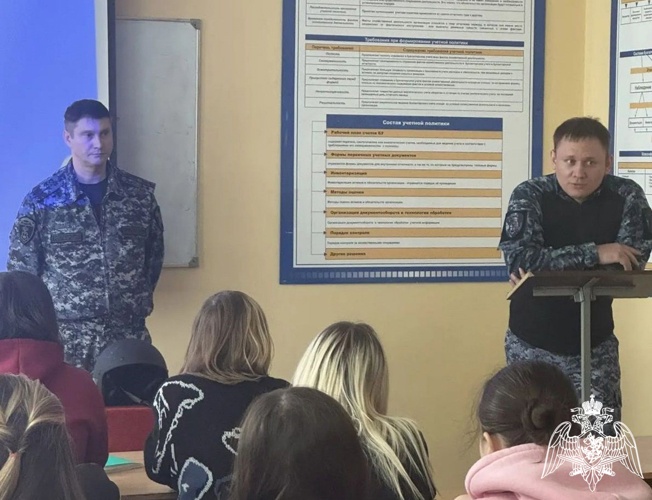 Открытая встреча «Служба в Росгвардии: возможности и перспективы» прошла для Воронежских студентов
