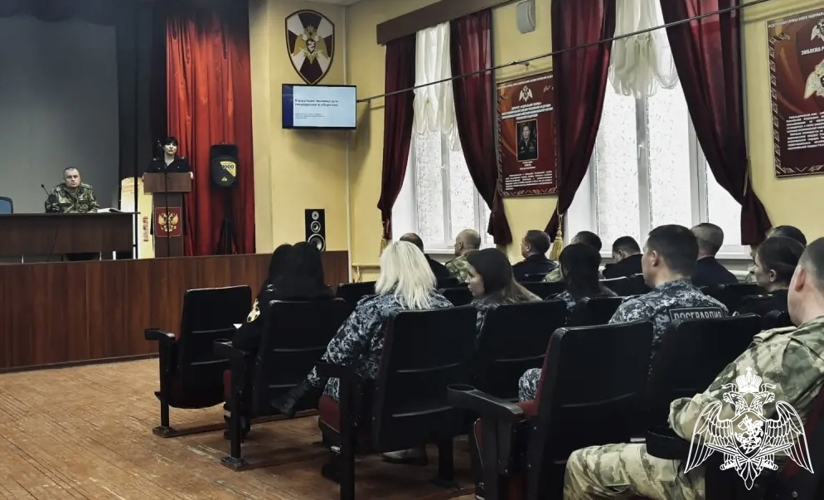 Сотрудники следственного управления СК России провели рабочую встречу с сотрудниками Росгвардии по вопросам коррупции