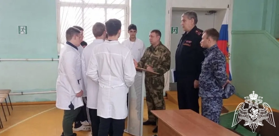 В Воронежской области Росгвардия уделяет особое внимание работе с подрастающим поколением