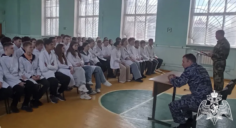В Воронежской области Росгвардия уделяет особое внимание работе с подрастающим поколением