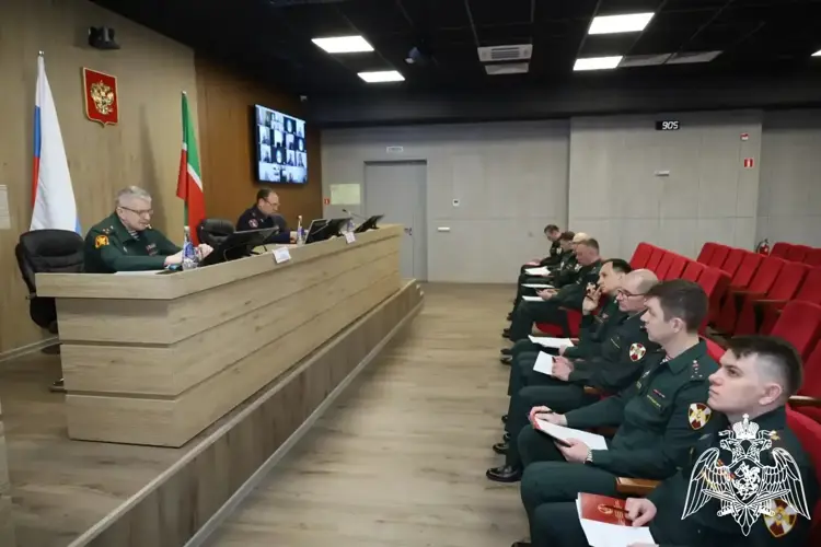 УЧЕБНО-МЕТОДИЧЕСКИЙ СБОР С РУКОВОДИТЕЛЯМИ ПРЕСС-СЛУЖБ ОКРУГОВ ВОЙСК НАЦИОНАЛЬНОЙ ГВАРДИИ ПРОШЕЛ В КАЗАНИ