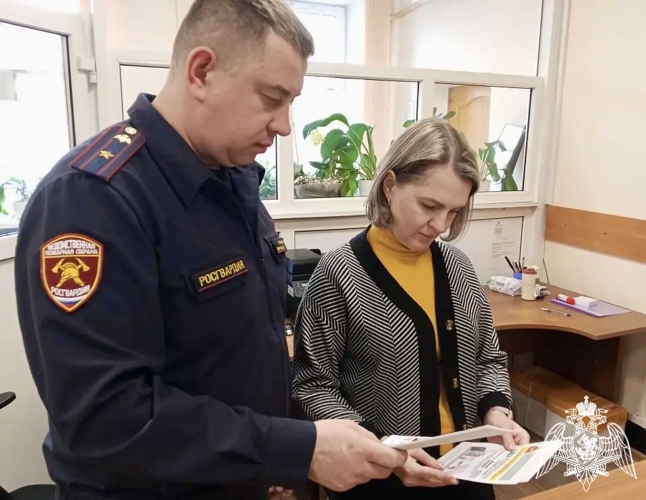 На объектах Управления Росгвардии по Воронежской области проводится подготовка к весенне-летнему пожароопасному периоду