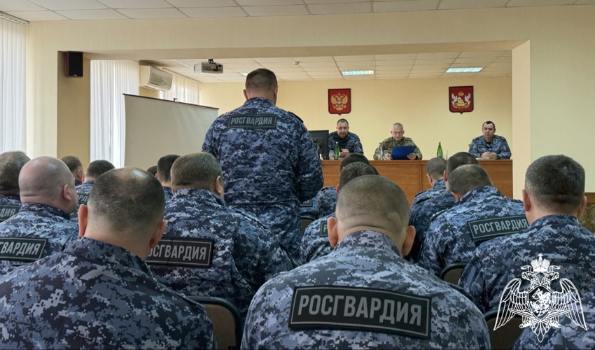 Сотрудники вневедомственной охраны Воронежской области подвели итоги служебной деятельности 