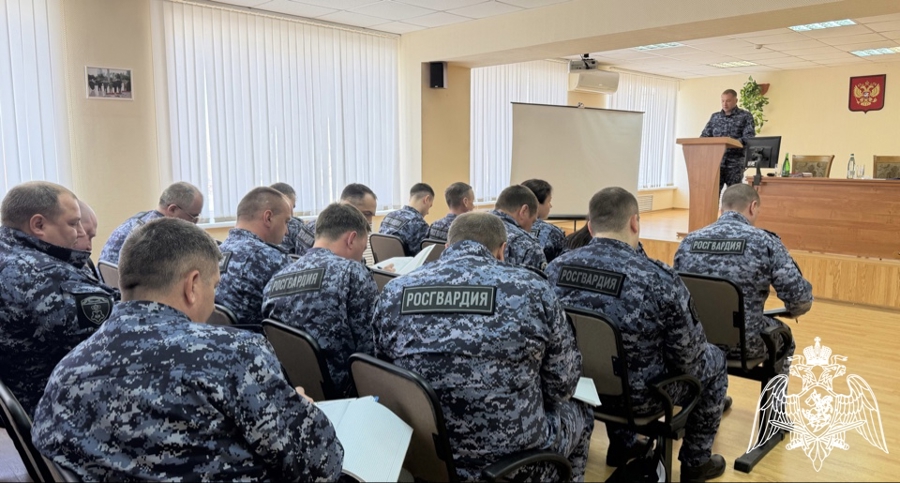 Сотрудники вневедомственной охраны Воронежской области подвели итоги служебной деятельности 