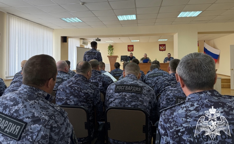 Сотрудники вневедомственной охраны Воронежской области подвели итоги служебной деятельности 