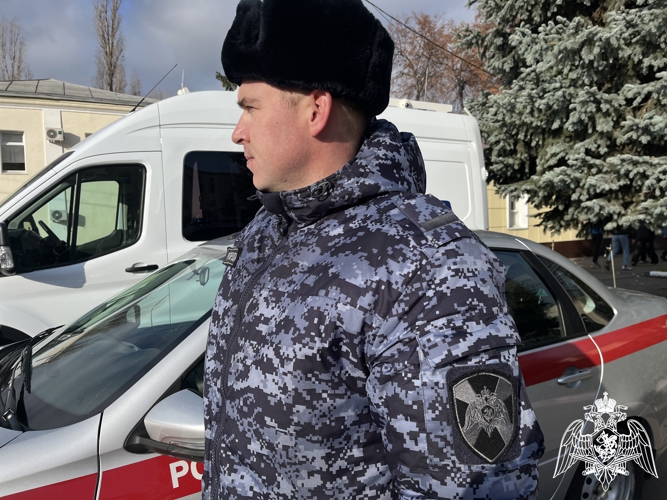 БОЛЕЕ 230 РАЗ ЗА НЕДЕЛЮ РОСГВАРДЕЙЦЫ В ВОРОНЕЖСКОЙ ОБЛАСТИ ВЫЕЗЖАЛИ ПО СИГНАЛУ «ТРЕВОГА»