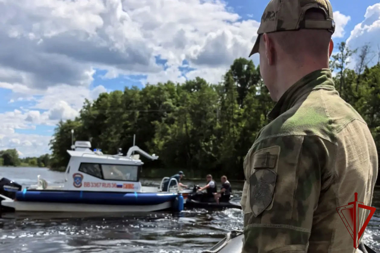 РОСГВАРДЕЙЦЫ ПРОВЕЛИ РЕЙД НА ВОДНЫХ ОБЪЕКТАХ РЕГИОНА