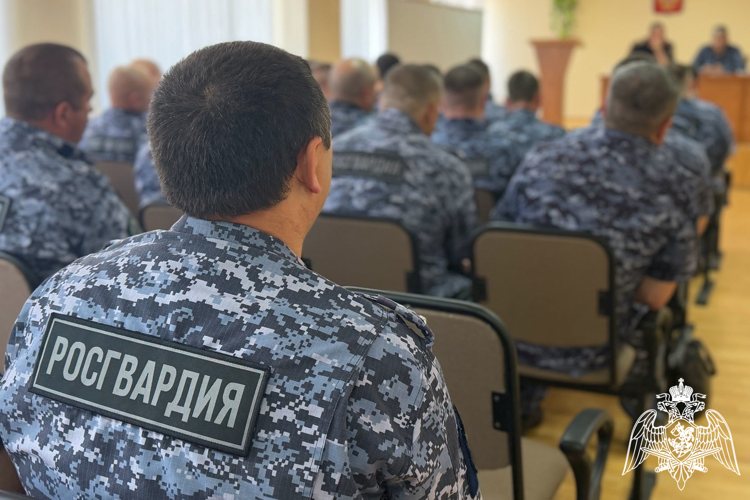 В Управлении вневедомственной охраны Росгвардии Воронежской области подвели итоги служебной деятельности 