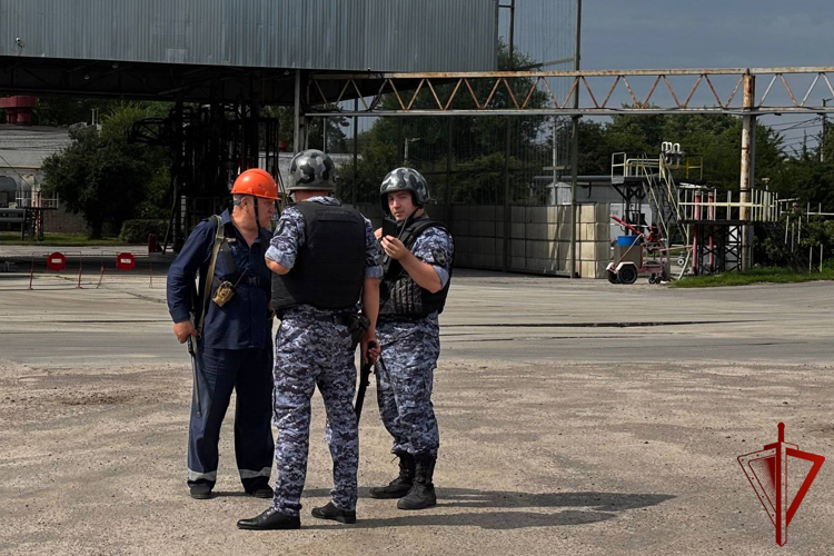Росгвардия ведет контроль обеспечения безопасности объектов ТЭК в Воронежской области