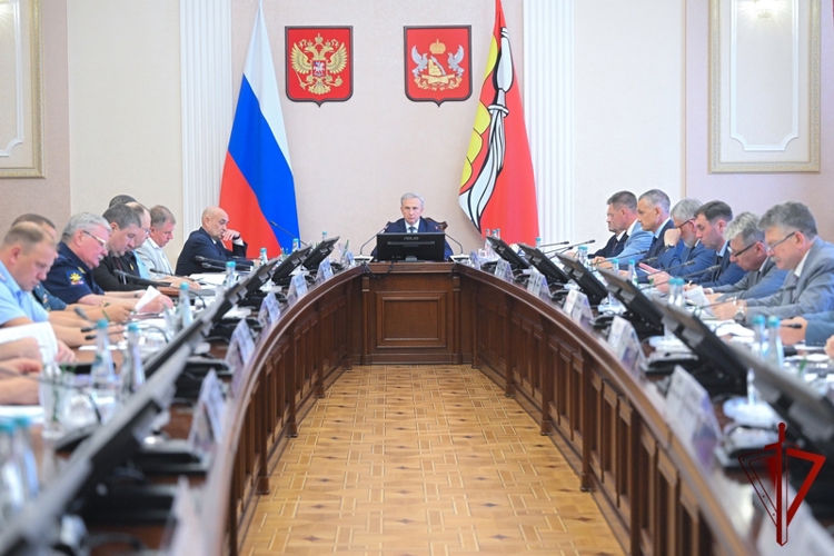 Руководство Управления Росгвардии по Воронежской области приняло участие в заседании антитеррористической комиссии в преддверии Дня знаний и единого дня голосования 