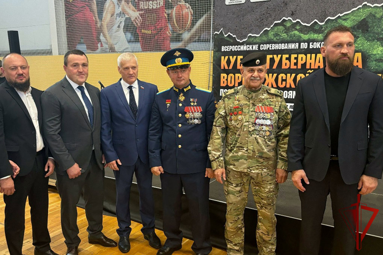 Ветеран Управления Росгвардии по Воронежской области Александр Воронцов – почетный гость на церемонии открытия  Всероссийского турнира по боксу
