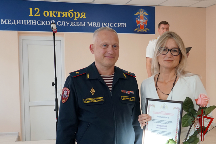 Генерал-майор полиции Алексей Баранников поздравил медицинских работников силовых ведомств с профессиональным праздником